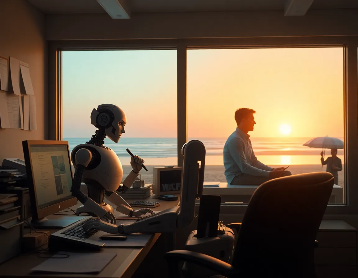 AI против выгорания сотрудников: роботы не спят, люди в отпуске